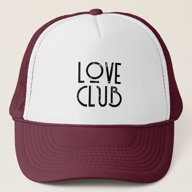 Casquette Love Club Hat for Bachelorette, Bridesmaid (Devant)
