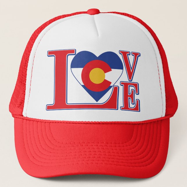 CASQUETTE LOVE-COLORADO (Devant)