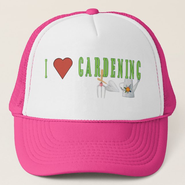 Casquette Love Gardening (Devant)