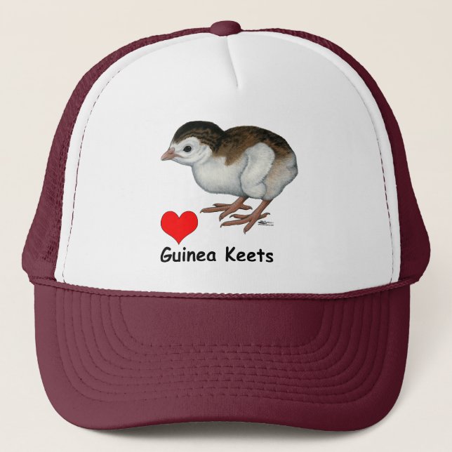 Casquette Love Guinée Keets (Devant)