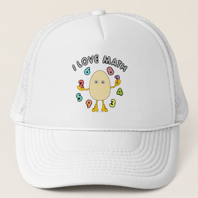 Casquette Love Math (Devant)