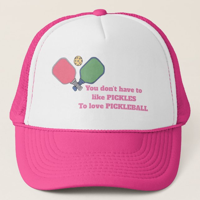 Casquette Love pickleball (Devant)