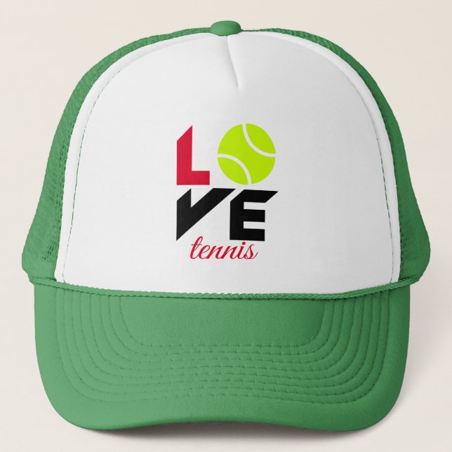 Casquette Love tennis (Devant)