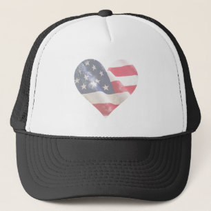 Casquette Love USA Rustic Americana Drapeau Stars Stripes