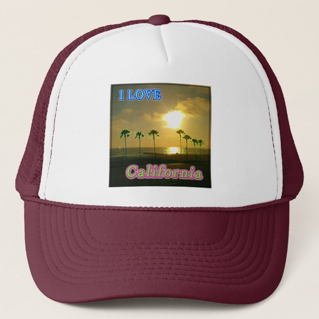 casquette "Lovely California 2" (Devant)