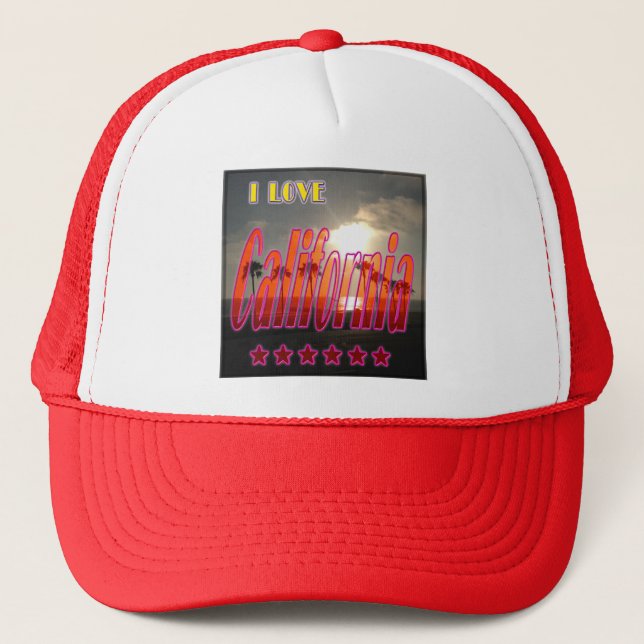 casquette "Lovely California 3" (Devant)