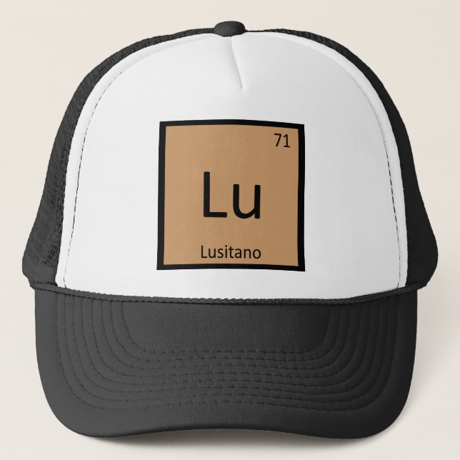 Casquette Lu - Lusitano Chimie Élément de Cheval Espagnol (Devant)