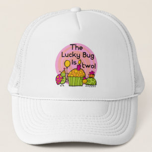 Casquette Lucky Bug Cupcake 2e Anniversaire T-shirts et cade