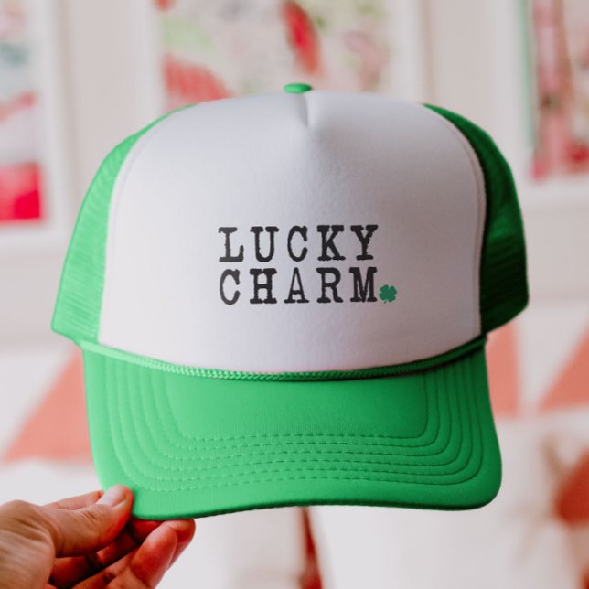 Casquette Lucky Charm Jour de la Saint Patrick Lucky Clover (Créateur téléchargé)