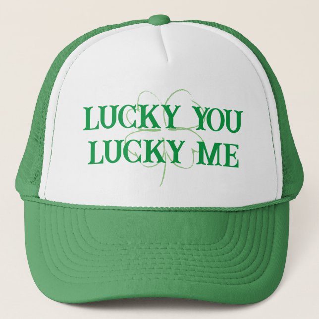 Casquette Lucky You Lucky Me St. Patrick's Day (Devant)