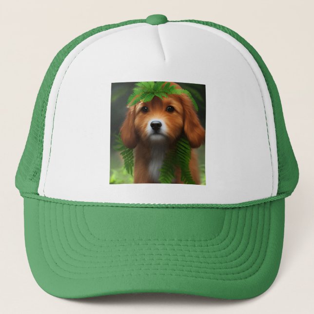 Casquette Lucy The Labrador Puppy, (Devant)