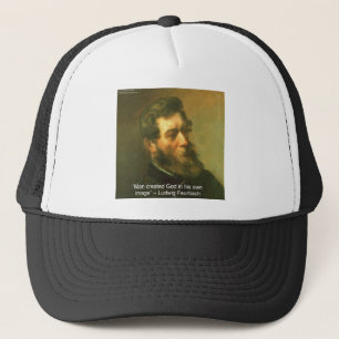 Casquette Ludwig Feuerbach & L'homme a créé Dieu