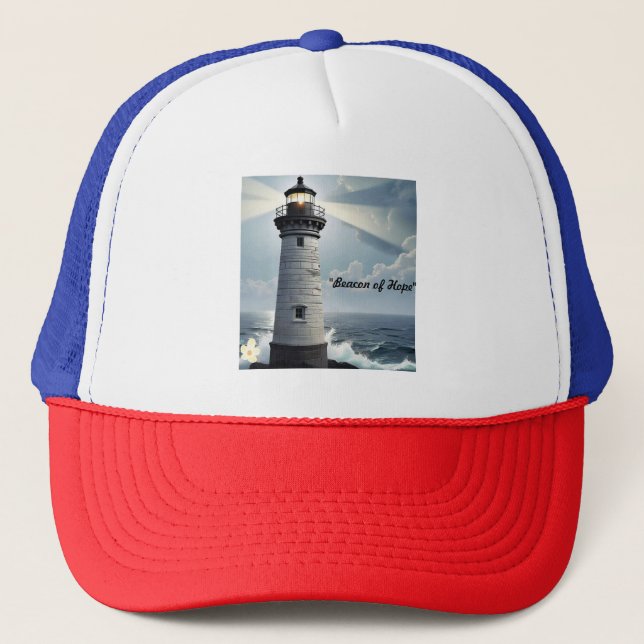 Casquette "Lumière au-delà des vagues" (Devant)