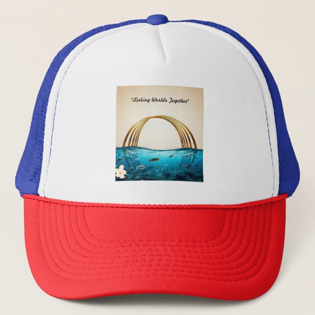 Casquette "Lumière dorée descend" (Devant)