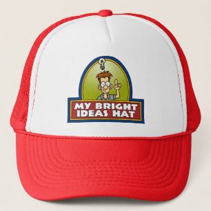 Casquette lumineux d'idées