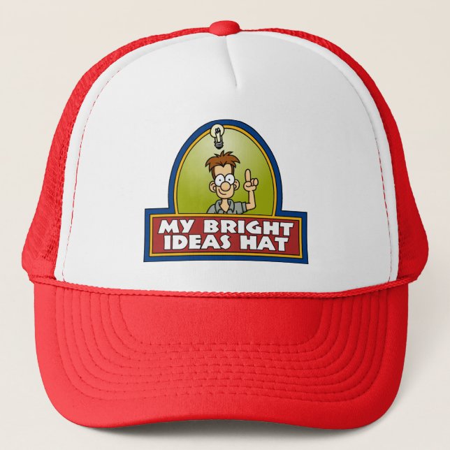 Casquette lumineux d'idées (Devant)
