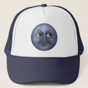 Casquette Lune bleu foncé - Emoji