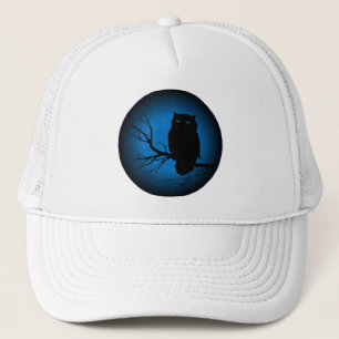 Casquette Lune bleue de Chouette Éffrayante