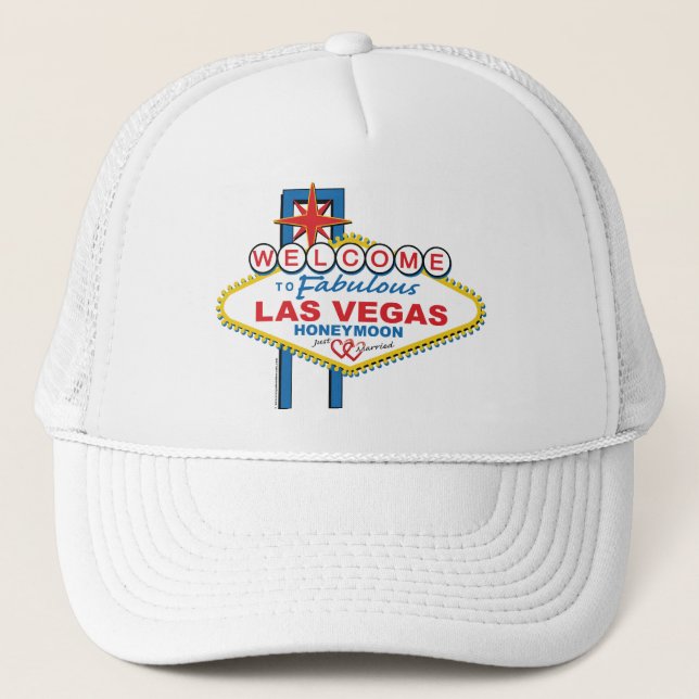 Casquette Lune de miel de Las Vegas (Devant)