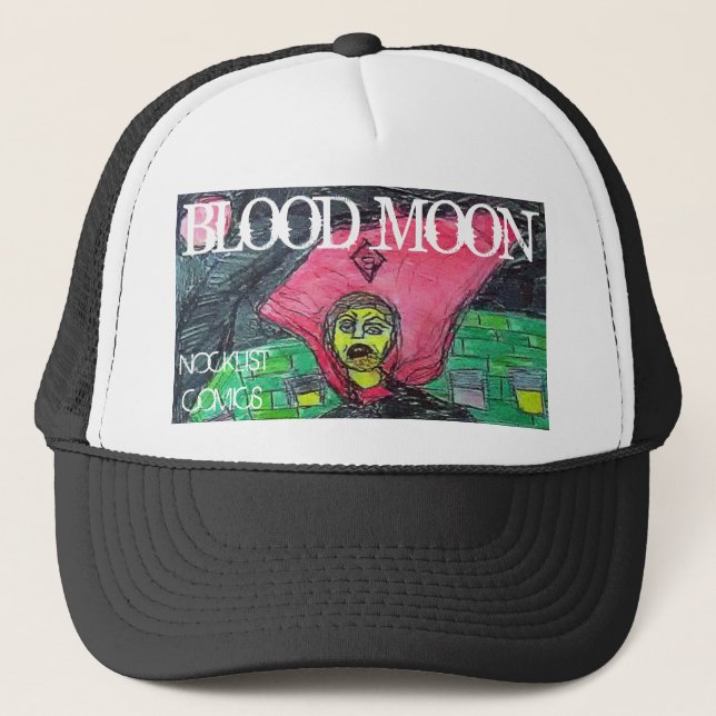 CASQUETTE LUNE DE SANG COMICS NOCKLIST (Devant)