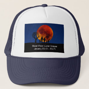 Casquette Lune de sang Éclipse lunaire 2019