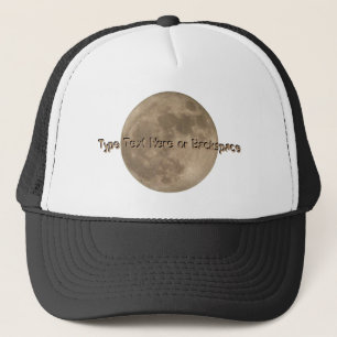 Casquette Lune Pleine lune personnalisée Casquette
