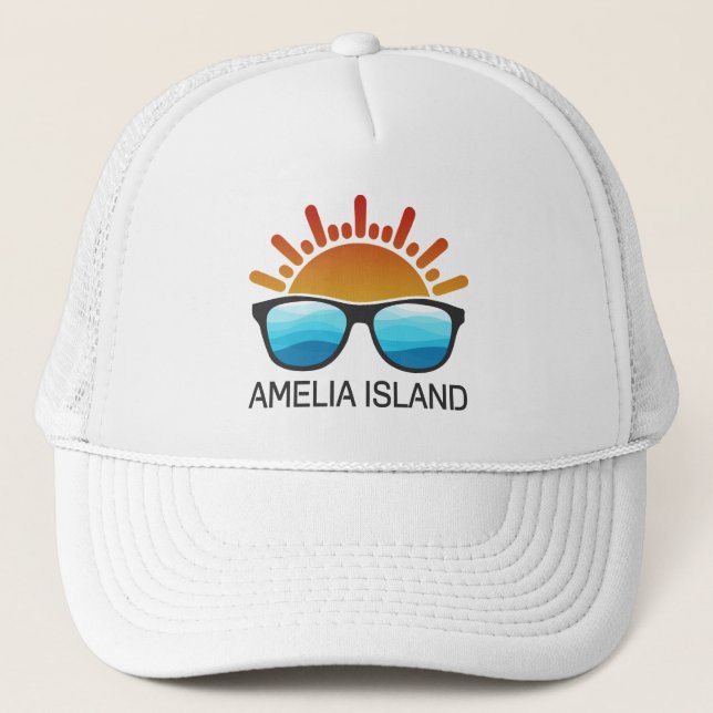 Casquette Lunettes de soleil Amelia Island Floride (Devant)