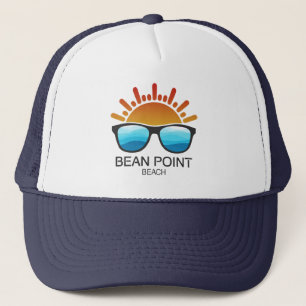 Casquette Lunettes de soleil Bean Point Beach Floride