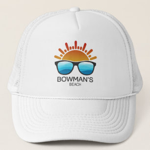 Casquette Lunettes de soleil de Bowman's Beach Floride