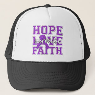 Casquette Lupus Hope Love Faith Survivor