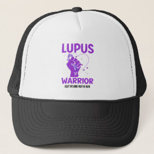 Casquette LUPUS WARRIOR Purple Augmenter Mois de sensibilisa