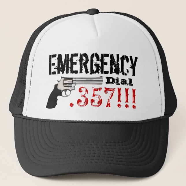 Casquette L'urgence composent 357 (Devant)
