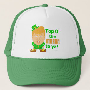 Casquette Lutin drôle de Jour de la Saint Patrick de Donald