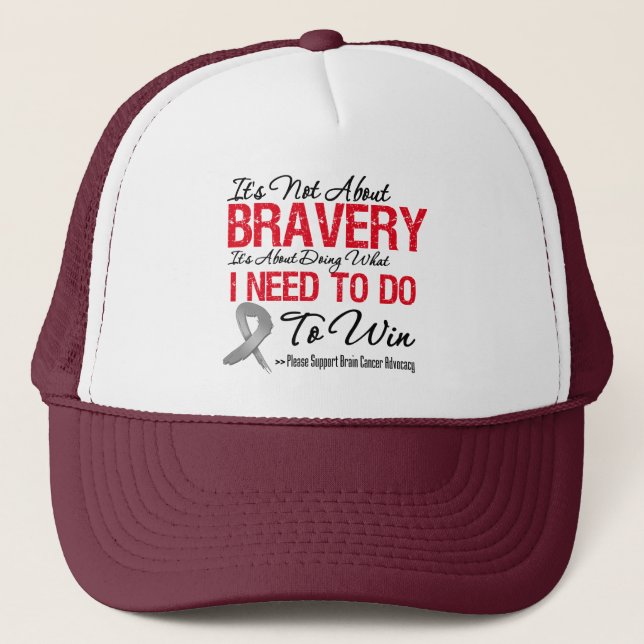 Casquette Lutte contre le cancer du cerveau (Devant)