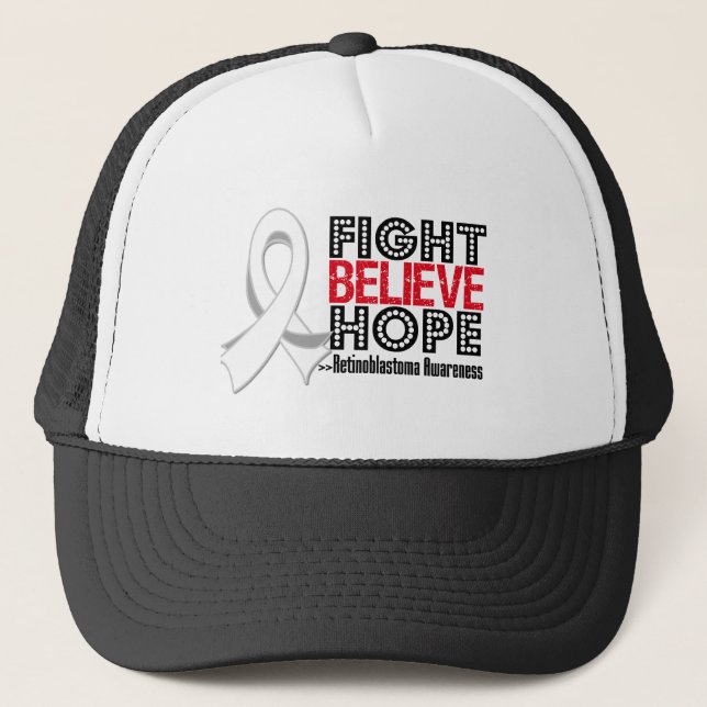 Casquette Lutter contre l'espoir - Retinoblastoma (Devant)