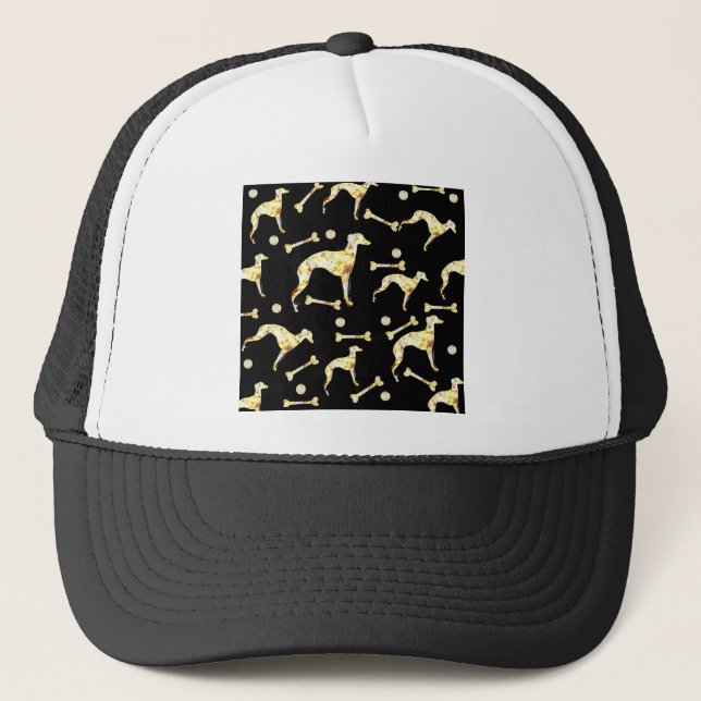 CASQUETTE LUXE POUR LÉVRIER (Devant)