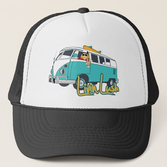 Casquette luxuriant de camionneur de Billy "rétro" (Devant)