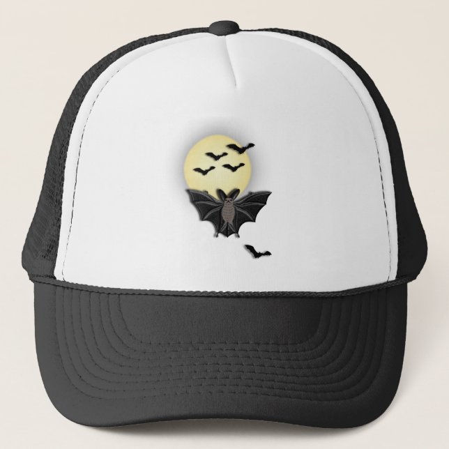 Casquette LWood Chauve-souris Halloween (Devant)