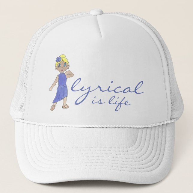 Casquette Lyrical Is Life Love Modern Dance Enseignant Danse (Devant)