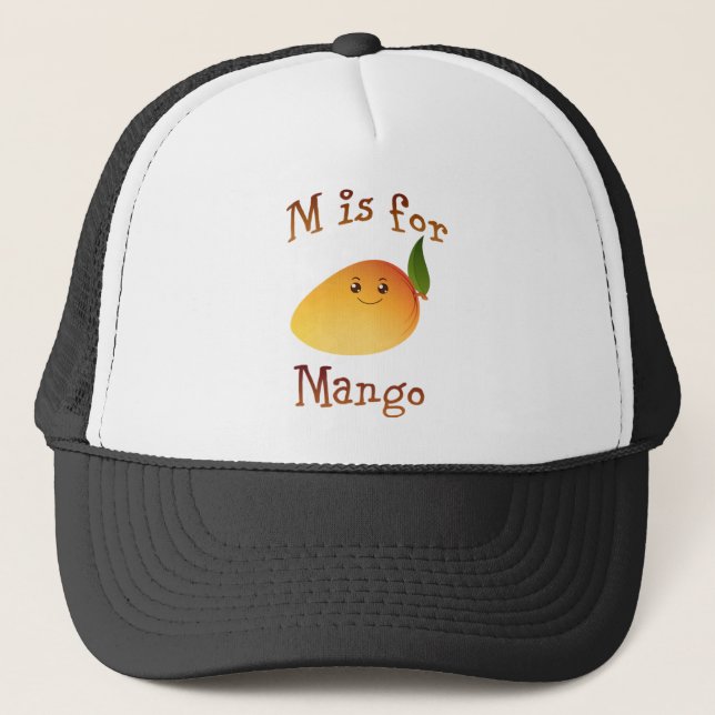 Casquette M est pour Mango (Devant)