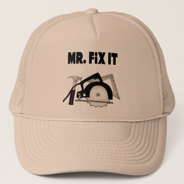 Casquette M. Fix It (Devant)