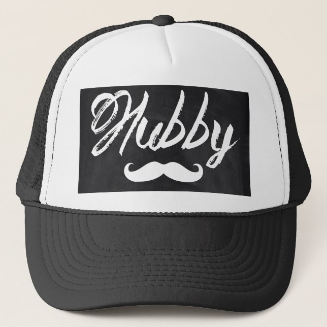 Casquette M. Mustache Groom Huppé Lune de miel (Devant)