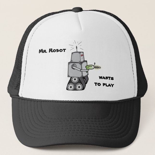 Casquette M. Robot (Devant)