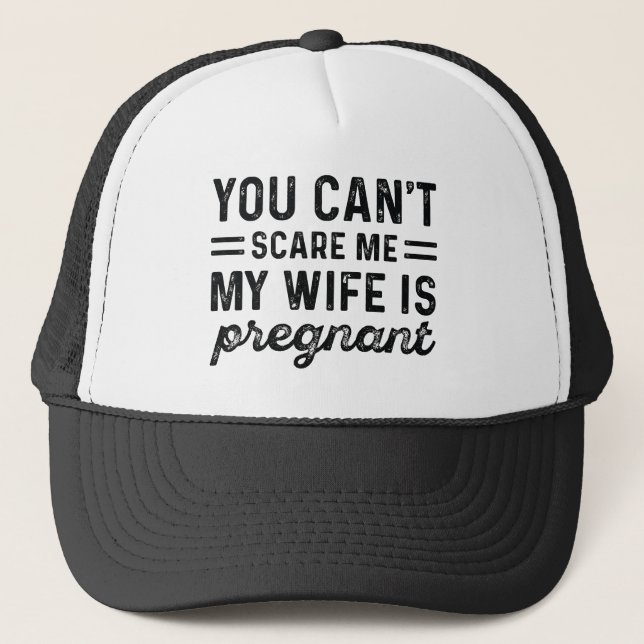 Casquette Ma femme est enceinte (Devant)