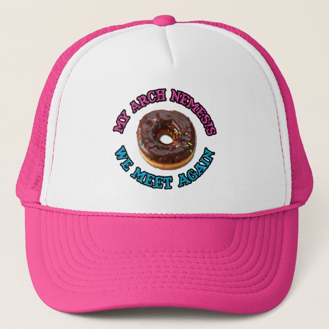 Casquette Ma Némésis de voûte… le beignet mauvais ! (Devant)