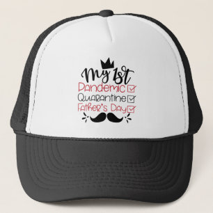 Casquette Ma première Fête des pères de quarantaine pand