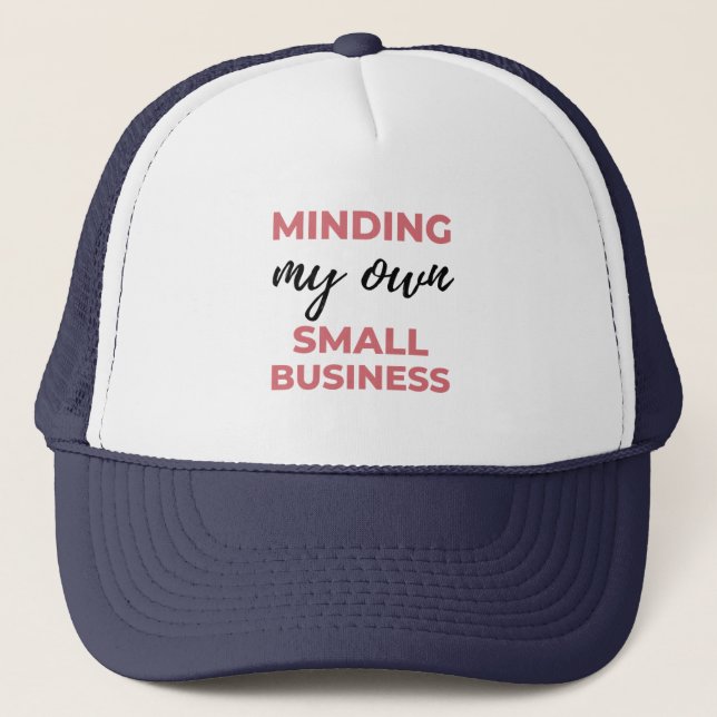 Casquette Ma propre petite entreprise 2 (Devant)