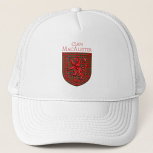 Casquette MacAlister Tartan Plaid Écossais Lion Rampant