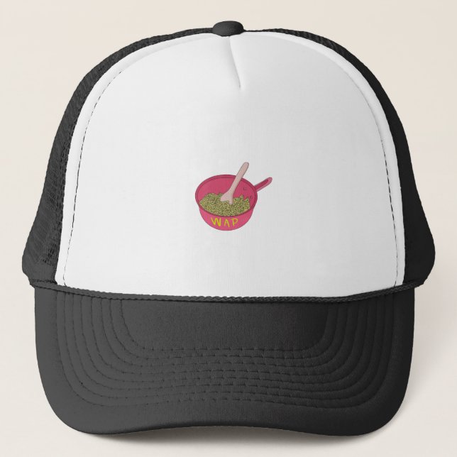 Casquette Macaroni WAP dans un pot (Devant)