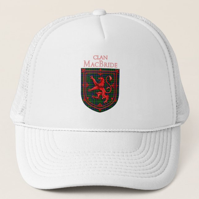 Casquette MacBride Tartan Scottish Plaid Lion Rampant (Devant)